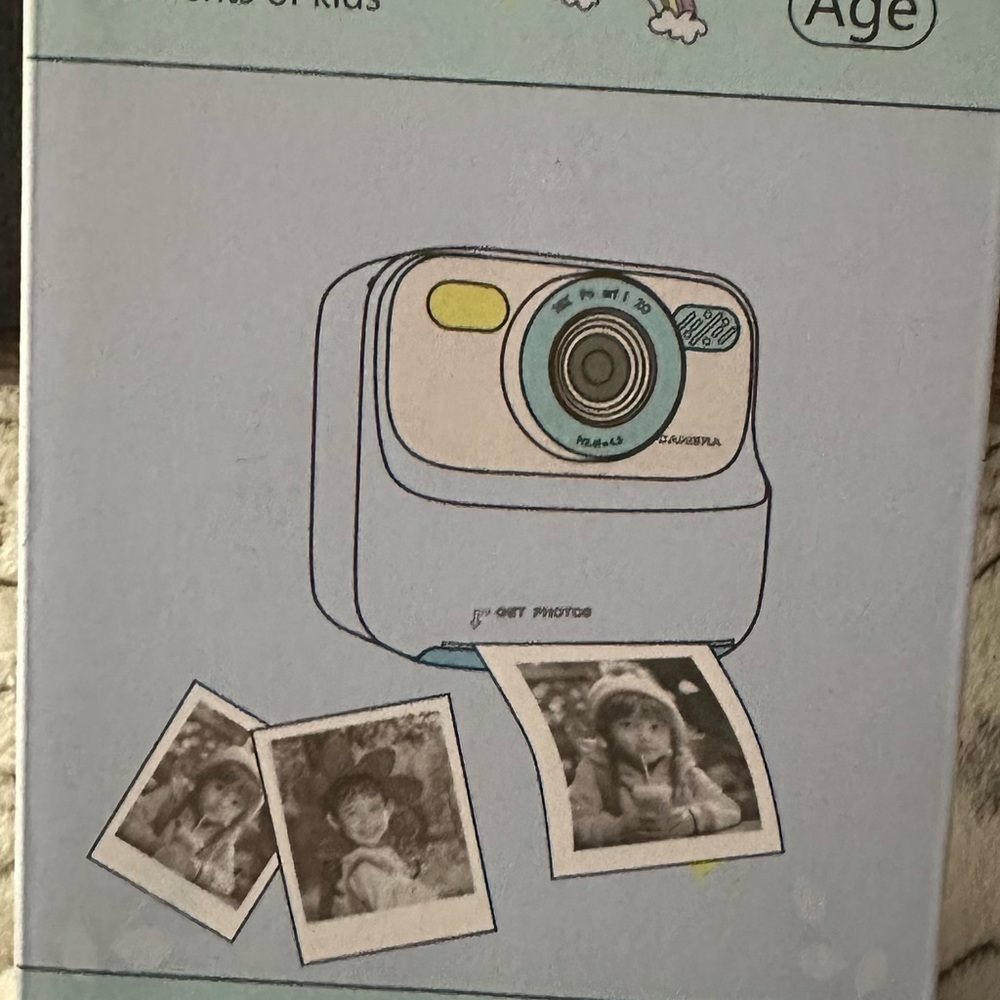 Adidas Kids Instant Camera - Light Blue